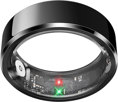 Smart Ring for Men, Black in Kuwait
