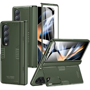 for Google Pixel-10-Pro Fold Magnetic Case: Dual Kickstand, Fit for Pixelsnap/MagSafe, Military-Grade Shockproof Protection, Hinge Protection, Screen Protector, Durable TPU Cover for 10 Pro Fold Black in Saudi Arabia