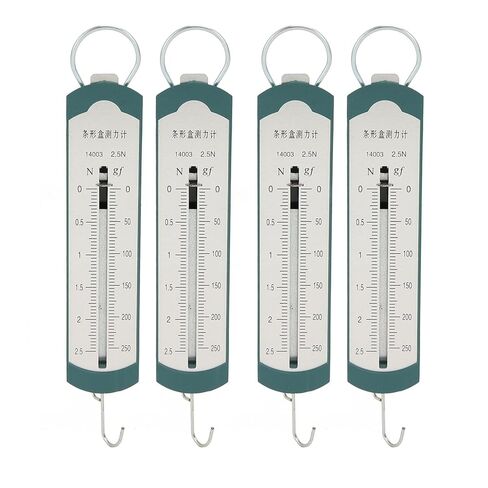 4Pcs Spring Scales for Science Classroom, Professional High Accuracy Bar Portable Spring Dynamometer for Student Physics Experiment Teaching Demonstration (2.5N) in Saudi Arabia