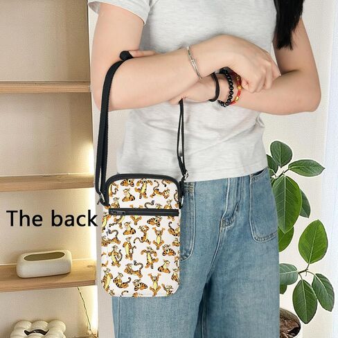 KEYCHIN Tiger Crossbody Bag Cartoon Movie Fans Gifts Flower And Garden Shoulder Bag Ti-ger Merchandise in Saudi Arabia