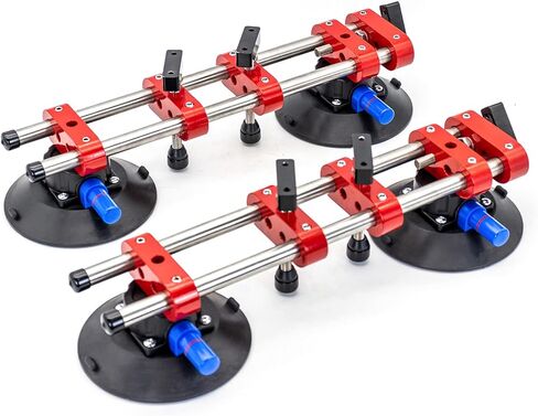 HIGHTOP Upgrade 2PCS 6inch Seamless Seam Setter with Suction Cups, Granite Seam Setter for Countertop Joining & Leveling,Seam Guide Setter for Tile in Saudi Arabia