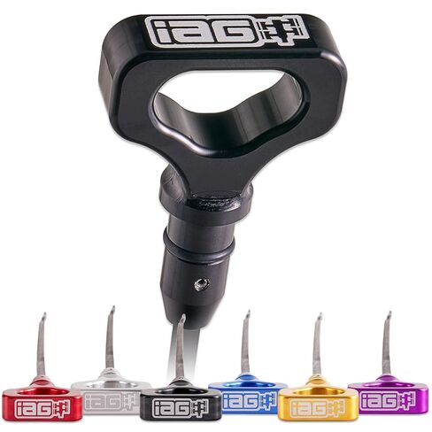 IAG Dipstick with Billet Anodized Handle for Subaru WRX 2015-21 & Forester 2014-18 2.0L, Gold in Saudi Arabia