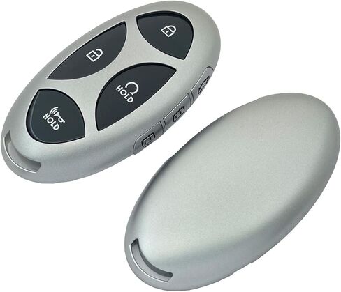 حافظة بديلة لمفتاح ذكي Fob Shell تناسب Hyundai Ioniq 6 Grandeur GN7 KONA Elanrtra Sonata Tucson 2023 2024 2025 Santa Fe غطاء التحكم عن بعد للسيارة بدون مفتاح (5 أزرار) in Kuwait