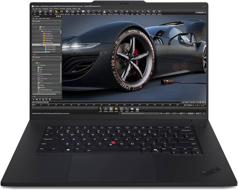 Lenovo ThinkPad T1g Gen 8، كمبيوتر محمول AI، Intel Ultra 9 285H vPro (5.4 جيجا هرتز)، 16 بوصة 4K (3840 x 2400) 800 nits، 64 جيجابايت DDR5، 2 تيرابايت Gen5 SSD، NVIDIA RTX 5070، كاميرا كمبيوتر 5 ميجابكسل، ويندوز 11 برو- أسود in Kuwait