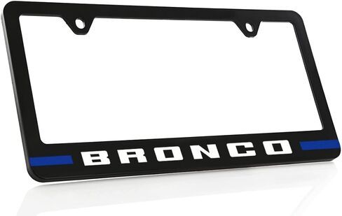 Ford Bronco UV Printed License Plate Frame - Cactus Grey in Saudi Arabia