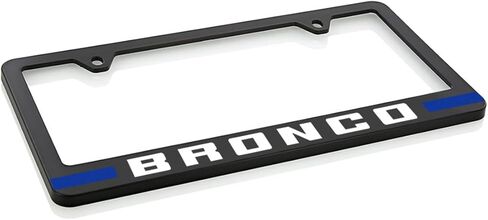 Ford Bronco UV Printed License Plate Frame - Cactus Grey in Saudi Arabia