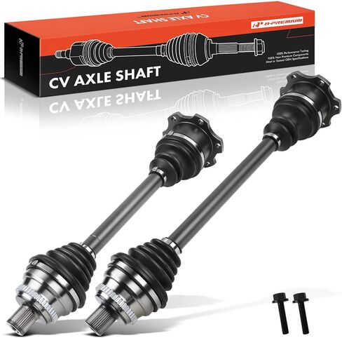 مجموعة عمود المحور A-Premium CV - متوافقة مع Audi A6 1995-1998، A6 Quattro 1995-1998، 100 1992-1994، 100 Quattro 1992-1994، ناقل حركة أوتوماتيكي 2.8 لتر - جانب الركاب الأمامي الأيمن in Saudi Arabia