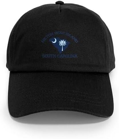 قبعة بيسبول بتصميم خريطة جزيرة هيلتون هيد من CafePress قابلة للتعديل in Saudi Arabia