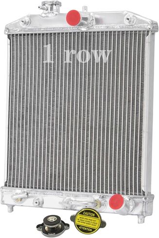 Radiator for 1992-2000 Honda Civic DX EX GX HX EX-R LX with Shroud Fan 1993 1994 1995 1996 1997 1998 1999 3Row Aluminum Radiators in Saudi Arabia