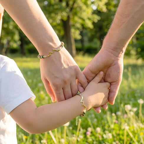 أساور موجة للنساء، من خلال أمواج الحياة، سوار الصداقة الأخت، هدية سوار عيد ميلاد فريدة من نوعها، هدية مجوهرات ذات مغزى لصديق الأم والابنة والجدة in Kuwait