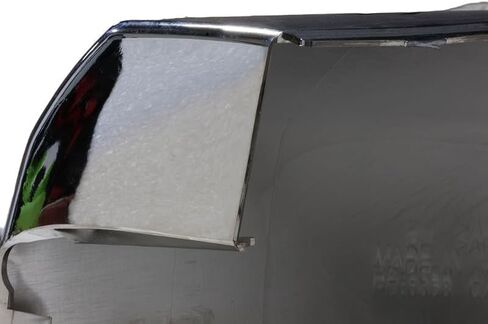Compatible with 2007 2008 2009 2010 2011 2012 Chevrolet Silverado 2500 3500 Front Driver and Passenger Pair Side Chrome Bumper Cap End in Saudi Arabia