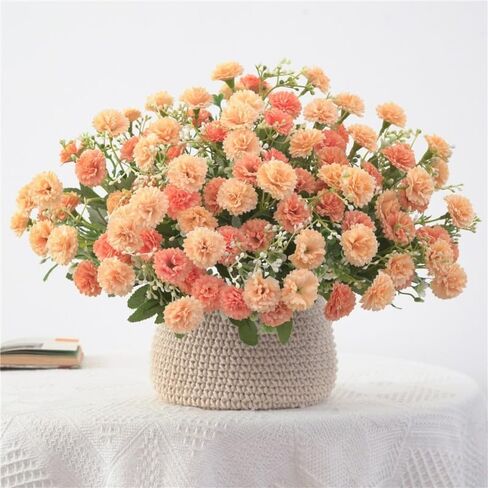 5 Forks Artificial Flower Small Lilac Bouquet 31cm Silk Fake Flowers Indoor Outdoor Wedding Home Garden Decoration (Purple-1PC) in Saudi Arabia