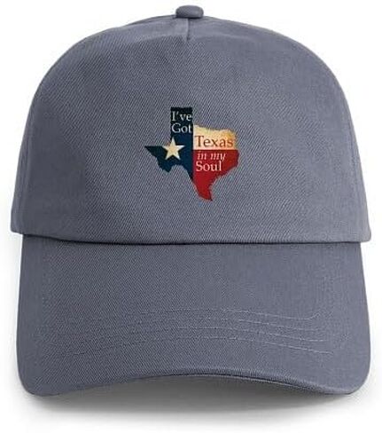 قبعة بيسبول CafePress Texas in My Soul قابلة للتعديل in Saudi Arabia