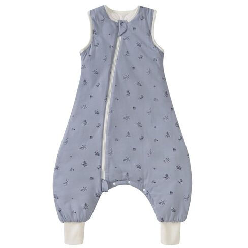 Super Soft 1.5 TOG Sleep Sack with Legs, 100% Organic Cotton Warm Comfy All Season Toddler Sleep Sack with Feet, Ocean, Size M in Saudi Arabia