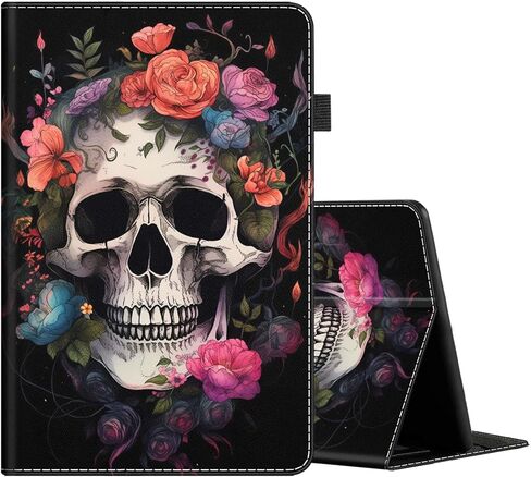 Case for All-New Kindle Paperwhite 12th Gen 2024 (7") & Kindle Colorsoft Signature Edition (7"), Multi-Angle Smart Stand Cover Auto Sleep/Wake, Wolf Howling at The Moon in Saudi Arabia