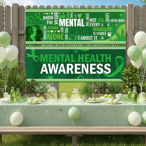 2 Pcs Child Abuse Prevention Awareness Poster Decoration - 38.5×13.8 inch Child Abuse Prevention Month Poster Decor for Office School Bulletin Board Wall Indoor Outdoor Decor Public Event Supplies in Saudi Arabia