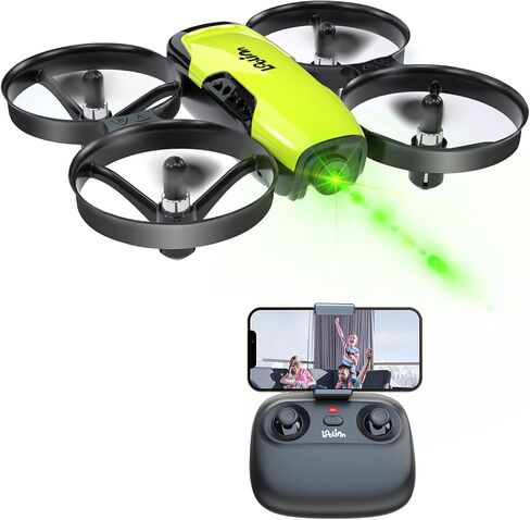 Loolinn | Drone for Kids Gift with Camera - Mini Drone, Remote Control Quadcopter Drone with 90° Adjustable Camera, Photos and Videos, Safe for Kids, Easy to Fly (Christmas Gift for Boys and Girls) in Saudi Arabia