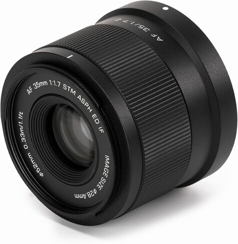 VILTROX AF 35mm F1.7 Air STM APS-C عدسة التركيز التلقائي لكاميرا X-Mount X-T30 X-T30II X-E2S X-E3 X-E4 X-E5 X-H2S X-T5 X-S20 X-T50 X-M5 X-S10 X-Pro2 X-Pro3 in Saudi Arabia