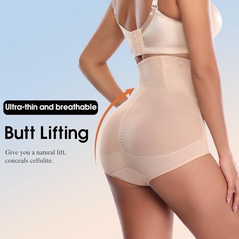 Tummy Control Shapewear Panties for Women High Waist Trainer Body Shaper Slimming Shapewear Underwear Girdle Panty in Saudi Arabia