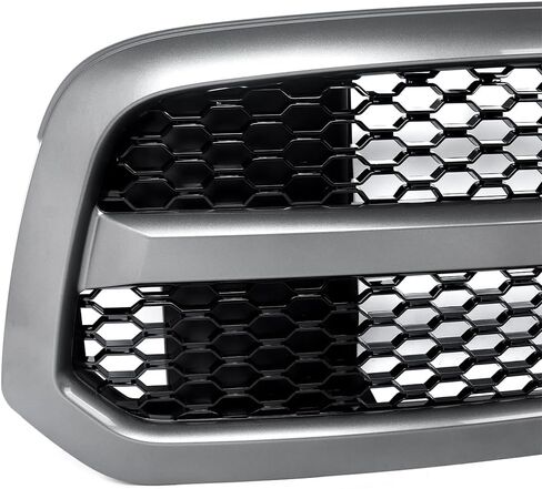 مجموعة شواية أمامية MIC متوافقة مع 2013-2018 Ram 1500/1500 Classic 2019-2022 Shell مع شبكة سوداء (زخرفة كريستال الجرانيت) in Kuwait