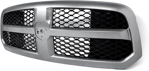 مجموعة شواية أمامية MIC متوافقة مع 2013-2018 Ram 1500/1500 Classic 2019-2022 Shell مع شبكة سوداء (زخرفة كريستال الجرانيت) in Kuwait