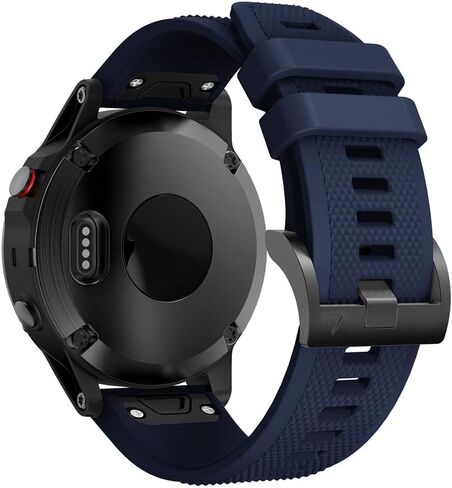 سوار ساعة Quickfit من السيليكون متوافق مع Garmin fenix 8 47mm/Fenix ​​7/Fenix ​​6/Fenix ​​5، أشرطة معصم 22 مم لـ Garmin Fenix ​​E 47mm/Fenix ​​5 plus/Fenix ​​6 Pro/Fenix ​​7 Pro in Saudi Arabia
