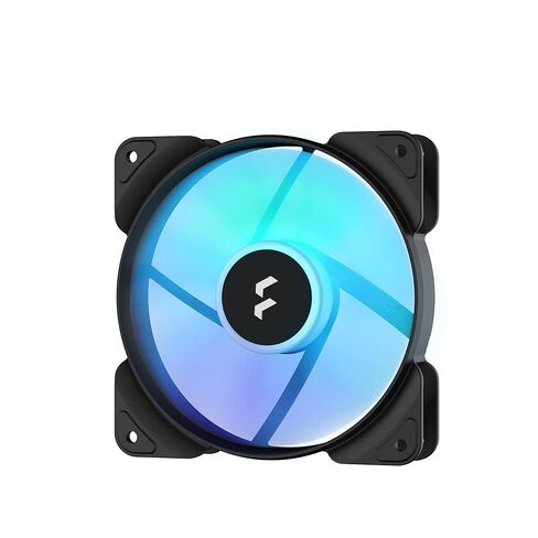 جانب تصميم كسورية 14 RGB أسود 4pinPWM 3-Pack PC Case Fan 14cm Daisy Chain FD-F-AS1-1407 FN1515 in Kuwait