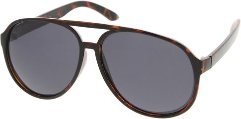 zeroUV Retro Large Protective Polarized Lens Aviator Sunglasses 60mm in Saudi Arabia
