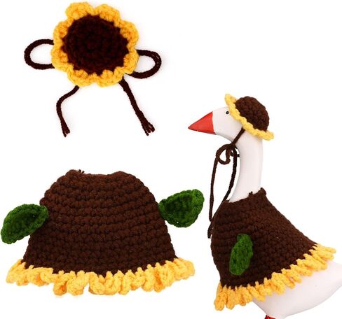Easter Desk Goose Outfits Set, Gray Bunny Clothes for 7in/17.78cm Mini Magnetic Desk Goose Statue Party Spring Holiday Decor in Saudi Arabia