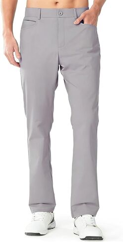 ALLZERO Feel Fit™ Men's Golf Pants 30"/32"/34" Work Dress Pants Stretch Quick Dry Lightweight Casual Trousers with Pockets in Saudi Arabia