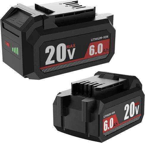 20V 6.0Ah Battery for Skil 20V Battery Replacement, Compatible with Skil PWR CORE 20V Battery Lithium Ion Bateria Model BY519601 BY519603 BY519702 in Saudi Arabia