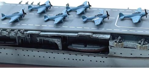 ZEZEFUFU 6pcs 1/1000 Scale US Aircraft Carrier Aircraft Plane Model Aviation Science Exhibition Model Toy in Saudi Arabia