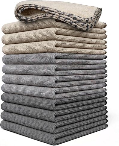 Chemical Guys Microfiber Towels for Cars Microfiber Cleaning Cloth Multi Color Drying Towels Car Detailing for Wash Interior and Glass, 14 x 12 Inch - 6 Pack in Saudi Arabia