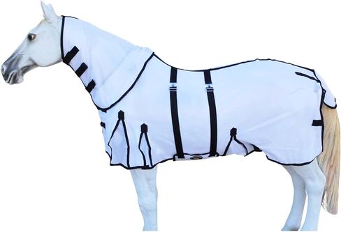 74" Horse Light Summer Spring Airflow Mesh Removable Neck Pink Ombre 73159 in Saudi Arabia
