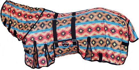 74" Horse Light Summer Spring Airflow Mesh Removable Neck Pink Ombre 73159 in Saudi Arabia