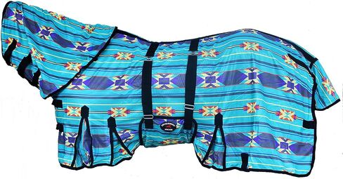 74" Horse Light Summer Spring Airflow Mesh Removable Neck Pink Ombre 73159 in Saudi Arabia