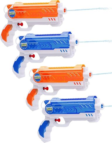 Quanquer 2 Pack Water Guns for Kids - 300cc Squirt Water Pistol Blaster Gun with Trigger for Boys Girls Toddlers, Summer Party Favors for Outdoor Swimming Pool Beach Water Fighting in Kuwait
