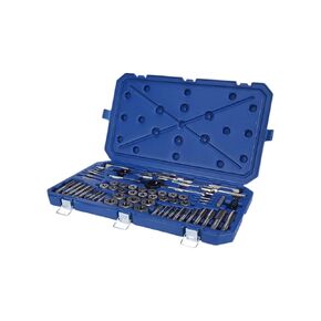 Century Drill & Tool – 98958 Carbon Steel Fractional Tap and Die Set, 58 Piece Tool Set – Tool Kit for Hand Cutting Applications, Construction in Kuwait