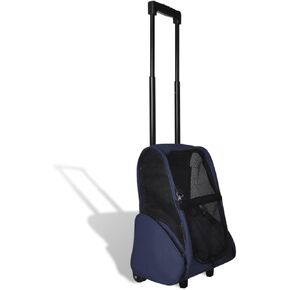 Foldable Pet Trolley, Pet Dog Cat Trolley Foldable with Wheels, Multi-Function Pet Trolley for Cats & Dogs, Beige in Saudi Arabia