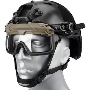 Lancer Tactical Safety Goggle for Bump Type Helmet (Helmet Not Included) in Kuwait