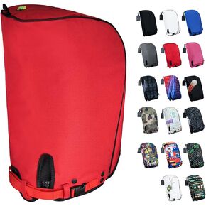 SANDIAN، غطاء غطاء غطاء المطر لحقيبة الجولف V3 كيب، نسخة مطورة من غطاء اللون 3، حماية مبطنة للنادي، مقاوم للخدمة الشاقة لجميع الأحوال الجوية، مقاس واحد يناسب معظم حقائب جولات عربة الحمل [اللون الأحمر] in Kuwait