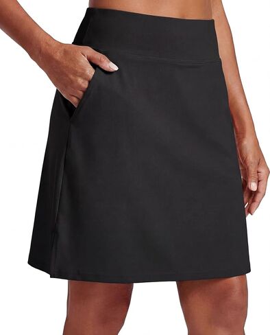 PrinStory Tennis Skirt for Women High Waisted Golf Skort Pickleball Athletic Skort Skirts with Zipper Pockets in Saudi Arabia