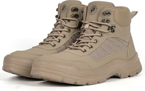 ANGRYRAM الصلب اصبع القدم الأحذية للرجال النساء زلة مقاومة ثقب برهان أحذية العمل للرجال خفيفة الوزن مريحة الصلب اصبع القدم أحذية العمل in Kuwait