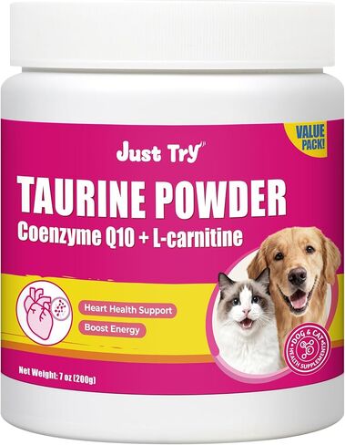Just Try 7oz Probiotic Powder Probiotics for Cat Probiotic - Gut Health for Cat Constipation Relief Chicken Flavored - Supplements Cat Supplies 200g in Saudi Arabia