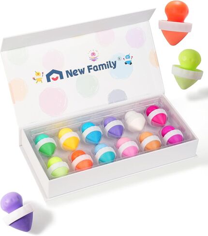 NewFamily Dustless Chalk for Kids，Dust-Free & Non-Toxic & Easy-Grip Chalk | Mess-Free Fun for Classroom, Home & On-the-Go Art in Saudi Arabia