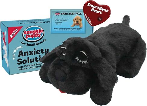 لعبة Snuggle Puppy Junior Heartbeat Puppy - جرو نبضات القلب للكلاب - تخفيف قلق الحيوانات الأليفة والمساعدة في التهدئة - لعبة مريحة للكلاب - تدريب سلوكي ومساعدة على النوم - صديق احتضان - بسكويت in Kuwait