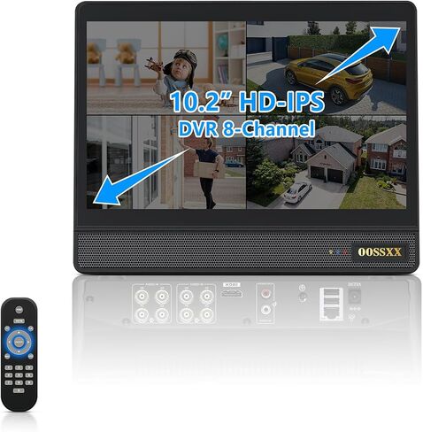 5.0MP HD Digital Video Recorder 16-Channel 5-in-1 Hybrid Capability Security DVR Recorder AHD/Analog/TVI/CVBS/IP Security Camera System Video Surveillance, Max to 6TB (NO HDD Included) in Saudi Arabia