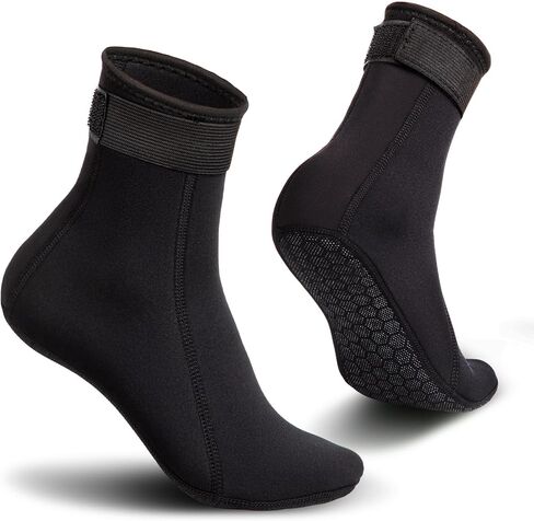 3mm Beach Water Socks - Sand Proof Aqua Socks for Beach Sports, Swimming, Diving, Surfing & Water Activities in Saudi Arabia