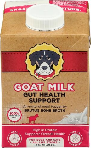 Brutus Broth Salmon & Vegetable Bone Skin Glucosamine Dog Food Topper, 16.9 FZ in Saudi Arabia