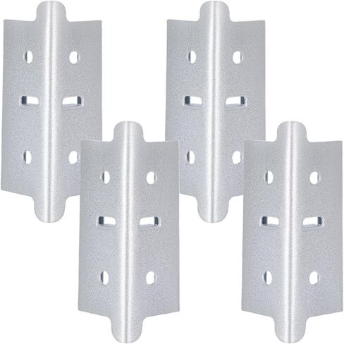 4 Pcs Post Coupling Compatible With Muscle Rack, Post Coupler, Post Connector For Muscle Rack Width is Less Than or Equal To 1.25 Inches, 3.95 x 1.35 x 1.35 In in Saudi Arabia